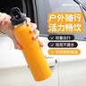 銳虎保溫杯男款大容量學(xué)生水杯男士女生戶(hù)外運動(dòng)學(xué)生不銹鋼保冷杯子 【316L內膽】向日葵黃473ml-贈杯刷杯套 曬單實(shí)拍圖
