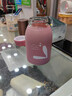 【京東物流送貨上門(mén)】萌萌兔卡通水杯女牛奶玻璃杯創(chuàng  )意便攜杯子 粉色萌萌兔 330ml 1只 曬單實(shí)拍圖