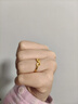 周生生新年禮物黃金戒指 足金絲帶活口戒女款 27924R計價(jià) 2.45克 曬單實(shí)拍圖