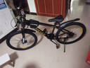 永久山地車(chē)自行車(chē)男越野單車(chē)禧瑪諾變速賽車(chē)26英寸黑金鋁架27速油碟 曬單實(shí)拍圖