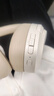 西伯利亞（XIBERIA）羽DM02雙金標版 主動(dòng)降噪 無(wú)線(xiàn)頭戴式藍牙耳機 超長(cháng)續航音樂(lè )游戲網(wǎng)課運動(dòng)耳麥 適用電腦筆記本手機 DM02【云煙白】雙金標 曬單實(shí)拍圖