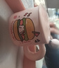 可愛(ài)fufu生日蛋糕馬克杯帶蓋勺陶瓷杯送女生高顏值有意義生日禮物 【禮盒裝】漢堡杯+蓋+勺1個(gè)350ml 曬單實(shí)拍圖