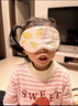 BDAC兒童真絲遮光睡眠眼罩中小學(xué)生3-15歲專(zhuān)用可調節午休睡覺(jué)淡雅紫 曬單實(shí)拍圖