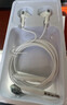 聯(lián)想生態(tài)品牌異能者線(xiàn)控有線(xiàn)耳機半入耳式手機音樂(lè )耳機K歌 3.5mm接口電腦臺式機筆記本適用 EY02 白色 曬單實(shí)拍圖