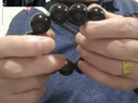 檀境帶金星印度小葉紫檀手串20mm男士佛珠高油密老料檀香紫檀文玩飾品 曬單實(shí)拍圖