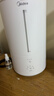 美的（Midea）熱蒸發(fā)空氣加濕器蒸餾高溫除菌家用臥室客廳鼻炎孕婦母嬰幼兒小型桌面加濕空調取暖禮物SR-3R50 曬單實(shí)拍圖