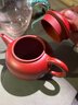 藏壺天下宜興紫砂壺名家純手工原礦大紅袍功夫茶具泡茶壺小品小容量水平壺 水平 180ml 曬單實(shí)拍圖