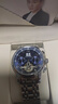 冠琴（GUANQIN）男士手表全自動(dòng)機械男表 精鋼防水飛輪商務(wù)休閑運動(dòng)夜光腕表 本色藍面 曬單實(shí)拍圖