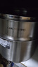 三頭鷹純鈦湯鍋無(wú)涂層蒸鍋蒸燉煮多功能一體家用耐高溫通用雙層蒸鍋24cm 曬單實(shí)拍圖