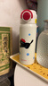 哈爾斯保溫杯316不銹鋼高顏值兒童男女士學(xué)生吸管雙飲水杯子點(diǎn)點(diǎn)貓570ML 曬單實(shí)拍圖