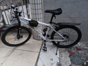 金武端自行車(chē)學(xué)生12到18歲山地車(chē)24寸成年人變速越野單車(chē)青少年賽車(chē)男女 旗艦輻條輪|磨砂白 24寸21速 曬單實(shí)拍圖