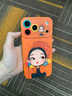 金恒適用蘋(píng)果17promax手機殼新款iPhone17promax可愛(ài)卡通女孩17promax帶掛繩輕奢女神iphone17硅膠軟殼 【星宇橙帶帽女孩+雙扣掛繩】硅膠軟殼-鏡頭保護 iPhone17p 曬單實(shí)拍圖
