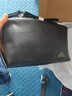 鹿師傅頭層牛皮真皮男士斜挎包2026新款通勤休閑高級感大容量單肩包背包 黑色 頭層牛皮 曬單實(shí)拍圖