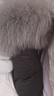 雪中飛狐貍毛領(lǐng)連帽長(cháng)款羽絨服女25新款加厚收腰顯瘦90絨外套冬季黑色L 曬單實(shí)拍圖