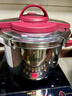 膳魔師高壓鍋壓力鍋單手開(kāi)合安全防爆304不銹鋼灶具通用年會(huì )禮品送禮 勃艮第紅-黃金容量 22cm 6L 曬單實(shí)拍圖