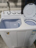 小鴨洗衣機半自動(dòng)雙桶雙缸家用大容量小型租房宿舍波輪脫水甩干兩用雙杠省電老式強動(dòng)力易操作以舊換新 18.5公斤 雙缸 洗12+脫6.5 強勁電機終身聯(lián)保 曬單實(shí)拍圖