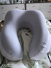 名創(chuàng  )優(yōu)品（MINISO）記憶棉u型枕護頸枕旅行便攜靠枕長(cháng)途出行脖枕辦公室午睡枕神器 曬單實(shí)拍圖