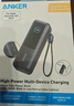 ANKER安克 165W自25000毫安帶伸縮雙線(xiàn)移動(dòng)電源+140W充電器套裝 智能雙視窗氮化鎵type-c插頭 黑 曬單實(shí)拍圖