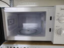 美的（Midea）快捷微波爐 家用小型 360°轉盤(pán)加熱 旋鈕操控 易潔內膽（M1-L213B） 曬單實(shí)拍圖