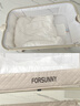 FORSUNNY嬰兒床可折疊移動(dòng)拼接寶寶搖籃搖搖床多功能尿布臺新生兒bb哄睡床 免安裝嬰兒床哄睡覺(jué)神器嬰兒用品 帶尿布臺蚊帳床墊萬(wàn)向輪涼席頭枕 曬單實(shí)拍圖
