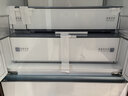 美的（Midea）熊墩墩Pro600升法式多門(mén)自動(dòng)制冰家用大容量60cm超薄零嵌入式除菌凈味雙系統風(fēng)冷無(wú)霜保鮮 電冰箱 BCD-600WUFIPZM(E)帶制冰機 曬單實(shí)拍圖