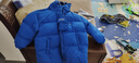 巴厘小豬兒童羽絨服中長(cháng)款男童冬季加厚女童三防外套冬裝寶寶保暖外套 【中長(cháng)款】鸚鵡藍 100 曬單實(shí)拍圖