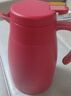 蘇泊爾（SUPOR）保溫壺家用長(cháng)效保溫大容量水壺不銹鋼真空保溫瓶熱水壺暖壺開(kāi)水瓶 2.0L胭脂紅 2L 曬單實(shí)拍圖