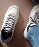 鴻星爾克板鞋男鞋悠然厚底情侶鞋秋季男款休閑復古運動(dòng)鞋子男 曬單實(shí)拍圖
