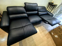 京東京造山憩影院級按摩頂腰半青皮電動(dòng)功能沙發(fā)客廳帶島臺真皮雙電動(dòng)2.8m 曬單實(shí)拍圖