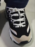 斯凱奇新年禮物黑白金|男鞋經(jīng)典熊貓鞋增高時(shí)尚校園復古老爹鞋666114 曬單實(shí)拍圖