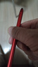 冉閱 華為榮耀小米紅米三星手機觸屏觸控筆手寫(xiě)筆點(diǎn)屏幕游戲一加電容筆視頻剪輯蘋(píng)果iPhone16/15點(diǎn)軟件 紅色 通用電容筆 曬單實(shí)拍圖