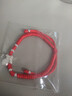 新馬年本命年手鏈紅繩999銀寶寶男女?huà)雰和斩Y物手串生肖飾品 純銀999-鴻運馬-紅繩 成人男款【尺寸可調節】 曬單實(shí)拍圖