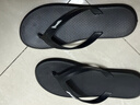 李寧（LI-NING）人字拖鞋男游泳防滑夏季外穿潮軟底夾腳洗澡防臭防水款9563黑44碼 曬單實(shí)拍圖