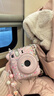 INSTAX富士instax立拍立得 一次成像相機 mini12（mini11升級款）淺櫻粉 曬單實(shí)拍圖