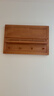 家逸電表遮擋箱實(shí)木墻上置物架電表箱裝飾隔板 橫款-櫻桃木色 曬單實(shí)拍圖