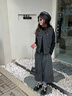 兜兜王國女童韓系套裝秋冬裝2025新款女大童加厚呢子馬甲闊腿褲兒童三件套 深灰色 【三件套】限時(shí)送包包 150 曬單實(shí)拍圖