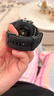 華為（HUAWEI）手表WATCH GT 6【咨詢(xún)享優(yōu)惠】運動(dòng)智能兩周續航藍牙通話(huà)體溫心率血氧健康監測送男女朋友禮物5pro 46mm雅丹黑【皮表帶+貼膜】 曬單實(shí)拍圖