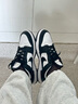 耐克NIKE女休閑板鞋 DUNK 新年禮物 運動(dòng)鞋DD1503-101白黑38.5 曬單實(shí)拍圖