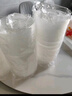登比一次性碗圓形大號露營(yíng)水果撈冰粉專(zhuān)用食品級打包塑料透明湯飯碗 曬單實(shí)拍圖