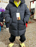 巴拉巴拉童裝兒童羽絨服女男童2025新款冬中長(cháng)款加厚保暖外套純色連帽衣服 曬單實(shí)拍圖