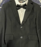 羅蒙兒童西裝套裝春秋季男童主持人禮服花童男孩表演服 黑色 130 曬單實(shí)拍圖