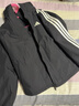 阿迪達斯（adidas）女 運動(dòng)型格系列 MS 3IN1 JKT 梭織夾克 KB7591 黑色  S  曬單實(shí)拍圖