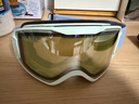 VOZAPOW沃颯滑雪眼鏡變色日夜兩用登雪山雙層防霧雪地護目鏡可卡近視雪盲 曬單實(shí)拍圖