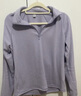 優(yōu)衣庫女裝HEATTECH彈力搖粒絨半拉鏈套頭衫/打底衫479693 71 淺藍紫色 L /160/88A 曬單實(shí)拍圖