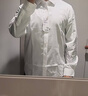 京東京造【100%長(cháng)絨棉】襯衫男白襯衫長(cháng)袖襯衫純棉免燙春季外套男 白色41 曬單實(shí)拍圖