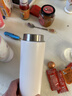 膳魔師（THERMOS）甜豆系列保溫杯不銹鋼大容量水杯高顏值辦公簡(jiǎn)約團購定制刻字TCNL 白巧豆 480ml 曬單實(shí)拍圖