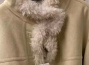 香影【咩咩絨】麂皮絨短外套女2025冬季新款仿生皮草環(huán)保毛毛上衣 奶黃 M 160/84A/95-110斤 曬單實(shí)拍圖