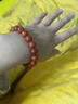 石玥珠寶精品10-11mm涼山南紅瑪瑙手串本命年轉運珠手鏈男女士款禮物 曬單實(shí)拍圖