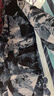 雪中飛新款童裝兒童羽絨服男童中大童拼接迷彩加厚羽絨服中灰幾何170 曬單實(shí)拍圖