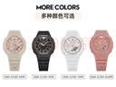 卡西歐（CASIO）G-SHOCK GIRLS GMA-S2100 八王子 運動(dòng)女士手表防水手表 送女友 GMA-S2100-7APR-200米防水 曬單實(shí)拍圖